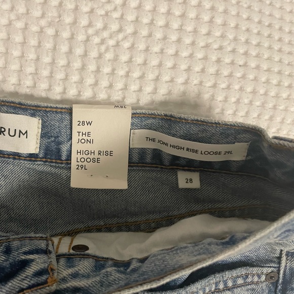 Denim Forum The Joni High Rise Loose Jeans - Picture 2 of 4